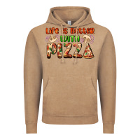 Vintage Coffee life is better with pizza Vintage Hoodie - AdoDesignShop