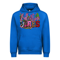 Cobalt valentine vibes with cowgirl boots olivia Urban Hoodie - OliviaCreatesArt