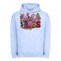 Pigment Grape Ice valentine vibes with cowgirl boots olivia Urban Hoodie - OliviaCreatesArt