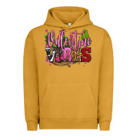 Pigment Peanut Butter valentine vibes with cowgirl boots olivia Urban Hoodie - OliviaCreatesArt