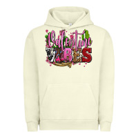 Pigment Pistachio valentine vibes with cowgirl boots olivia Urban Hoodie - OliviaCreatesArt