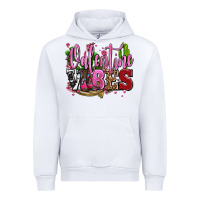 White valentine vibes with cowgirl boots olivia Urban Hoodie - OliviaCreatesArt