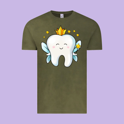 Tooth Fairy Vintage Tee Designed By Jasminsmagicworld
