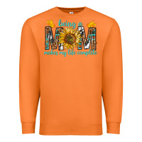 Carrot Being a Mom Makes My Life Complete Premium Sweatshirt - texasbilliewilder