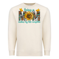 Sandshell Being a Mom Makes My Life Complete Premium Sweatshirt - texasbilliewilder
