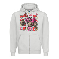 Dove Grey name monster truck heartbreaker Zipper Hoodie - LillyAllenDesigns