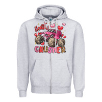 Heather Grey name monster truck heartbreaker Zipper Hoodie - LillyAllenDesigns