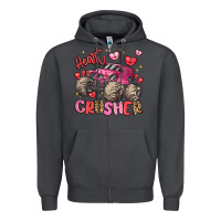 Smoke name monster truck heartbreaker Zipper Hoodie - LillyAllenDesigns