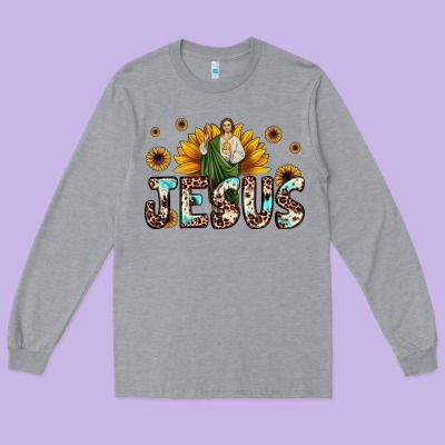 Jesus San Judas Long Sleeve Tee Designed By Jahusdesignshop