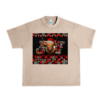 French Oak highland cow joy Christmas Urban Heavy Tee - BarkalooDesign