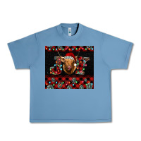 Pebble Blue highland cow joy Christmas Urban Heavy Tee - BarkalooDesign