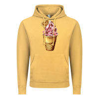 Vintage Mustard ice cream fast food Vintage Hoodie - AdoDesignShop