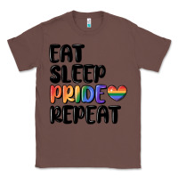 Chestnut eat sleep pride repeat Classic Tee - MaliasSmallBusiness