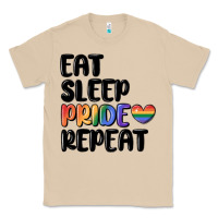 Mushroom eat sleep pride repeat Classic Tee - MaliasSmallBusiness