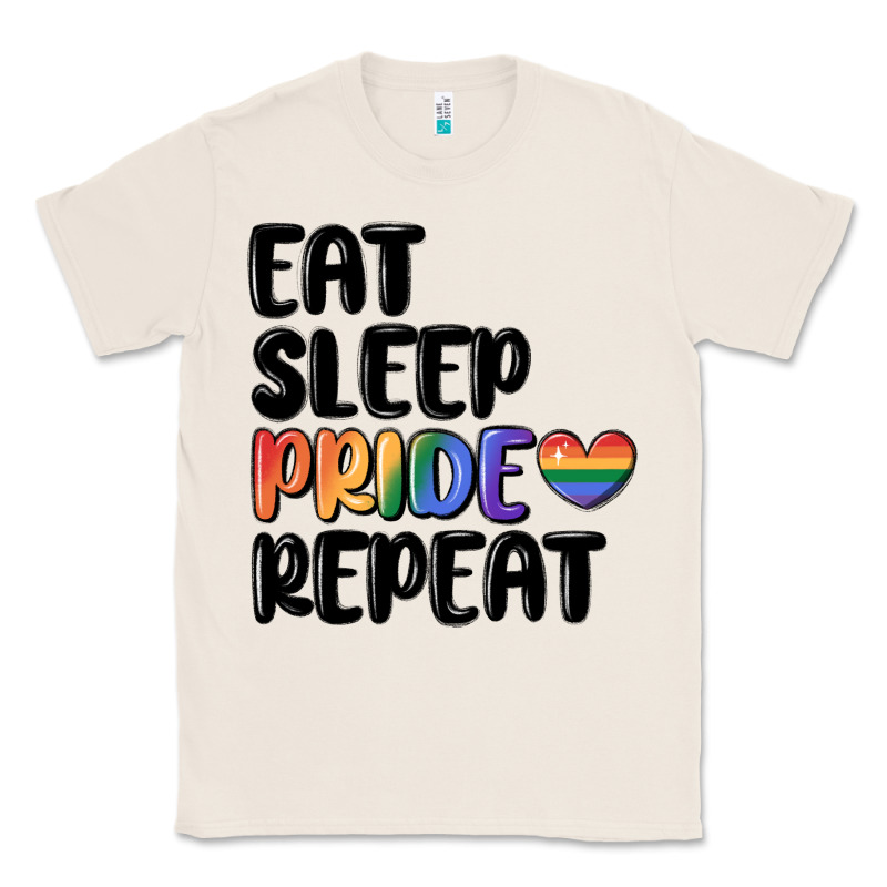 Eat Sleep Pride Repeat Classic Tee by MaliasSmallBusiness | Teevron