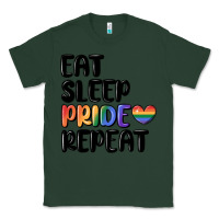 Sports Green eat sleep pride repeat Classic Tee - MaliasSmallBusiness