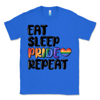 True Royal eat sleep pride repeat Classic Tee - MaliasSmallBusiness