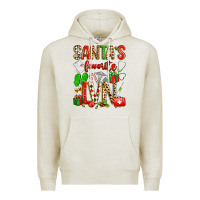 Oatmeal Heather santa's favorite lvn Premium Hoodie - texasbilliewilder