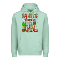 Seafoam santa's favorite lvn Premium Hoodie - texasbilliewilder