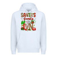 White santa's favorite lvn Premium Hoodie - texasbilliewilder