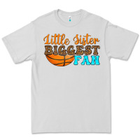 Little Sister Biggest Fan Premium Tee | Teevron