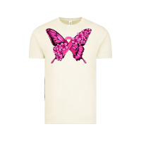 Vintage Arctic pink ribbon breast cancer butterfly Vintage Tee - Jasminsmagicworld