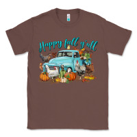 Chestnut Happy Fall Y'all Classic Tee - LillyAllenDesigns