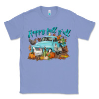 Colony Blue Happy Fall Y'all Classic Tee - LillyAllenDesigns