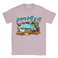 Lilac Happy Fall Y'all Classic Tee - LillyAllenDesigns