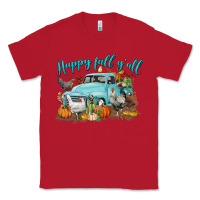 Red Happy Fall Y'all Classic Tee - LillyAllenDesigns
