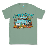 Sage Happy Fall Y'all Classic Tee - LillyAllenDesigns