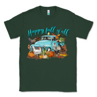 Sports Green Happy Fall Y'all Classic Tee - LillyAllenDesigns