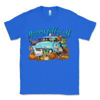 True Royal Happy Fall Y'all Classic Tee - LillyAllenDesigns