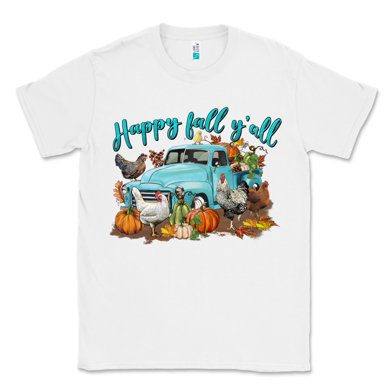 Happy Fall Y'all Classic Tee by LillyAllenDesigns | Teevron