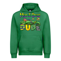 Emerald mardi gras dude alligator olivia Urban Hoodie - OliviaCreatesArt