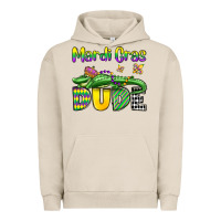 Pigment French Oak mardi gras dude alligator olivia Urban Hoodie - OliviaCreatesArt