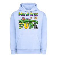 Pigment Grape Ice mardi gras dude alligator olivia Urban Hoodie - OliviaCreatesArt