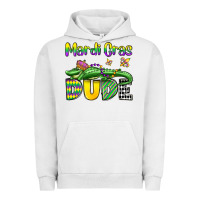 Pigment Lunar Rock mardi gras dude alligator olivia Urban Hoodie - OliviaCreatesArt