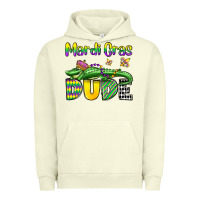 Pigment Pistachio mardi gras dude alligator olivia Urban Hoodie - OliviaCreatesArt