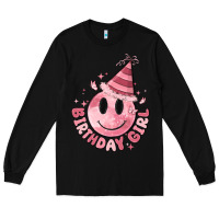 Black birthday girl Long Sleeve Tee - MaliasSmallBusiness