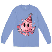 Colony Blue birthday girl Long Sleeve Tee - MaliasSmallBusiness