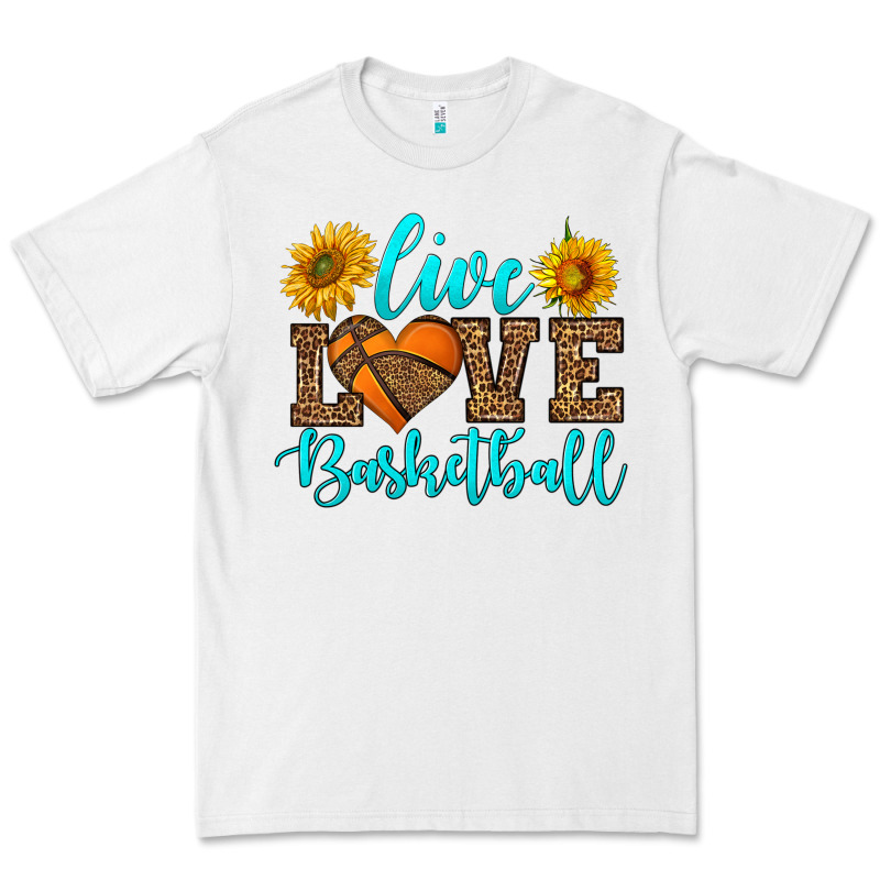 Live Love Basketball Premium Tee by HRA Design Shop | Teevron