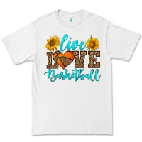 White live love basketball Premium Tee - HRA Design Shop