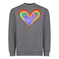 Storm Watercolor Pride Heart Heavyweight Sweatshirt - Jasminsmagicworld