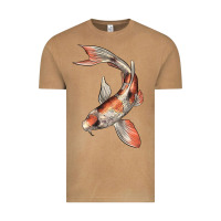 Vintage Camel Koi Fish Vintage Tee - LillyAllenDesigns