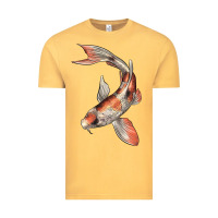 Vintage Mustard Koi Fish Vintage Tee - LillyAllenDesigns