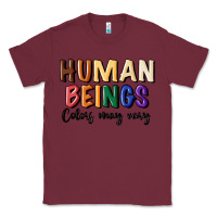 Burgundy human beings colors may vary Classic Tee - MaliasSmallBusiness