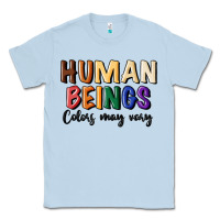 Dusty Blue human beings colors may vary Classic Tee - MaliasSmallBusiness