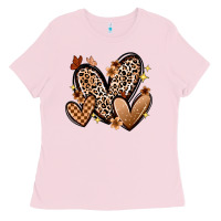 Bubblegum Pink melanin hearts Ladies Tee - Zillion Design Studio