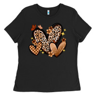 Black melanin hearts Ladies Tee - Zillion Design Studio